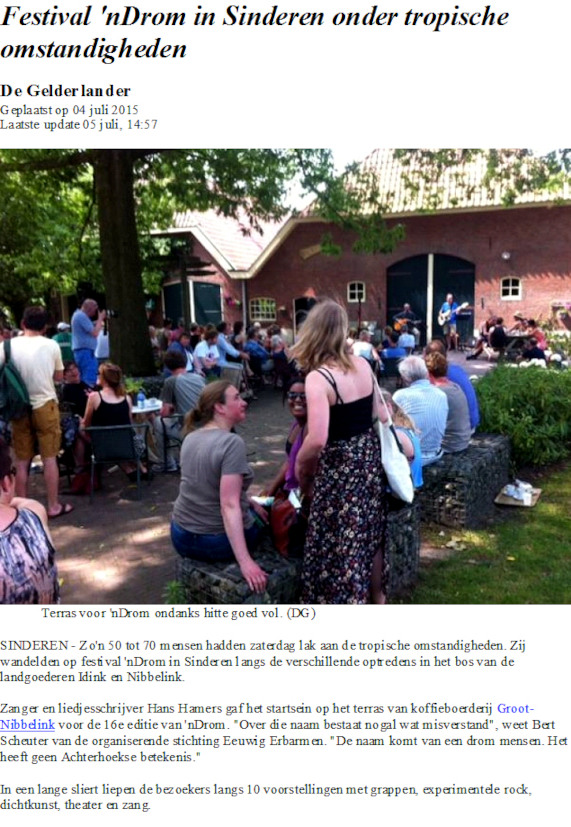 4 juli 2015: 'n Drom 16_verslag-in-De-Gelderlander